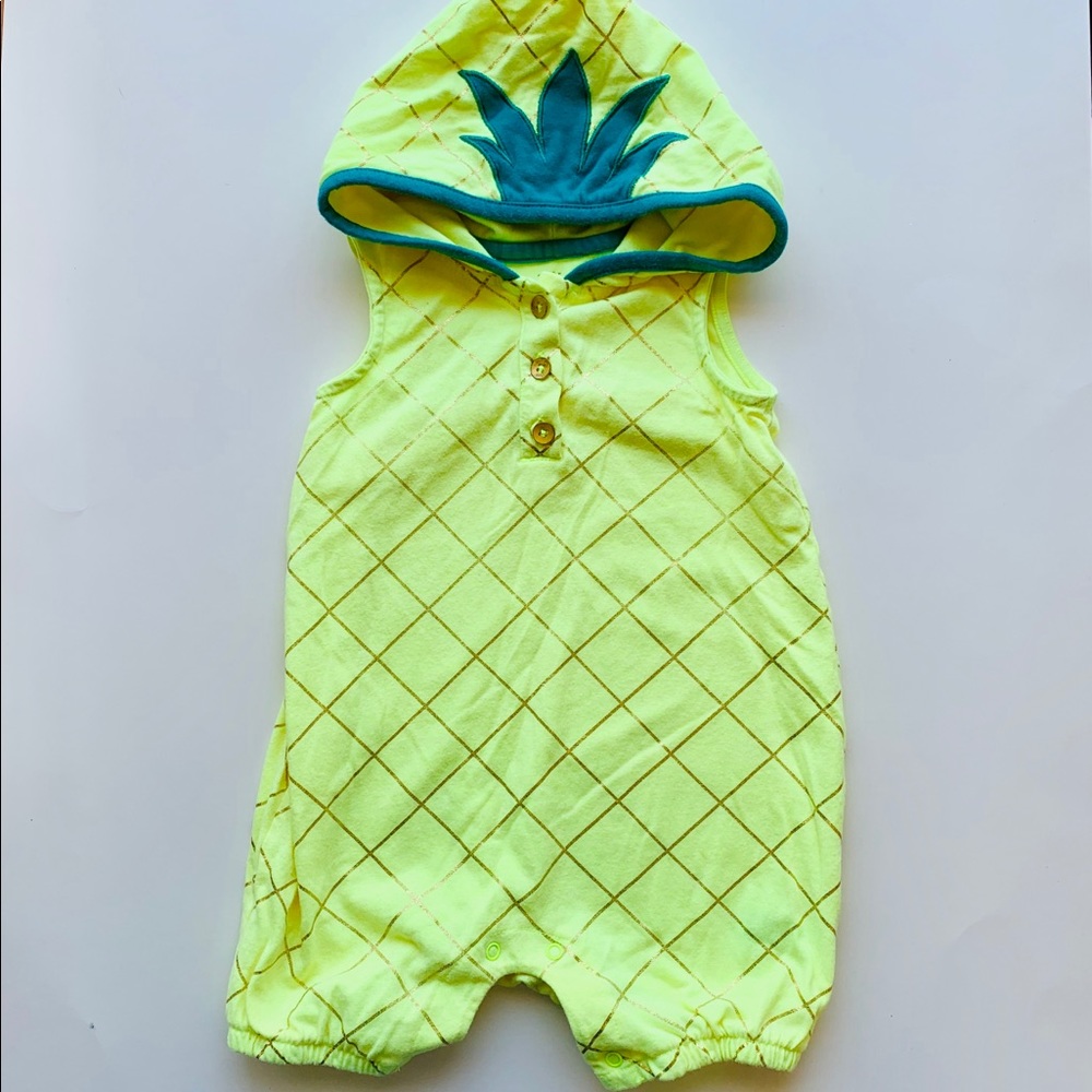 Pineapple Romper for Boy or Girl 18m.